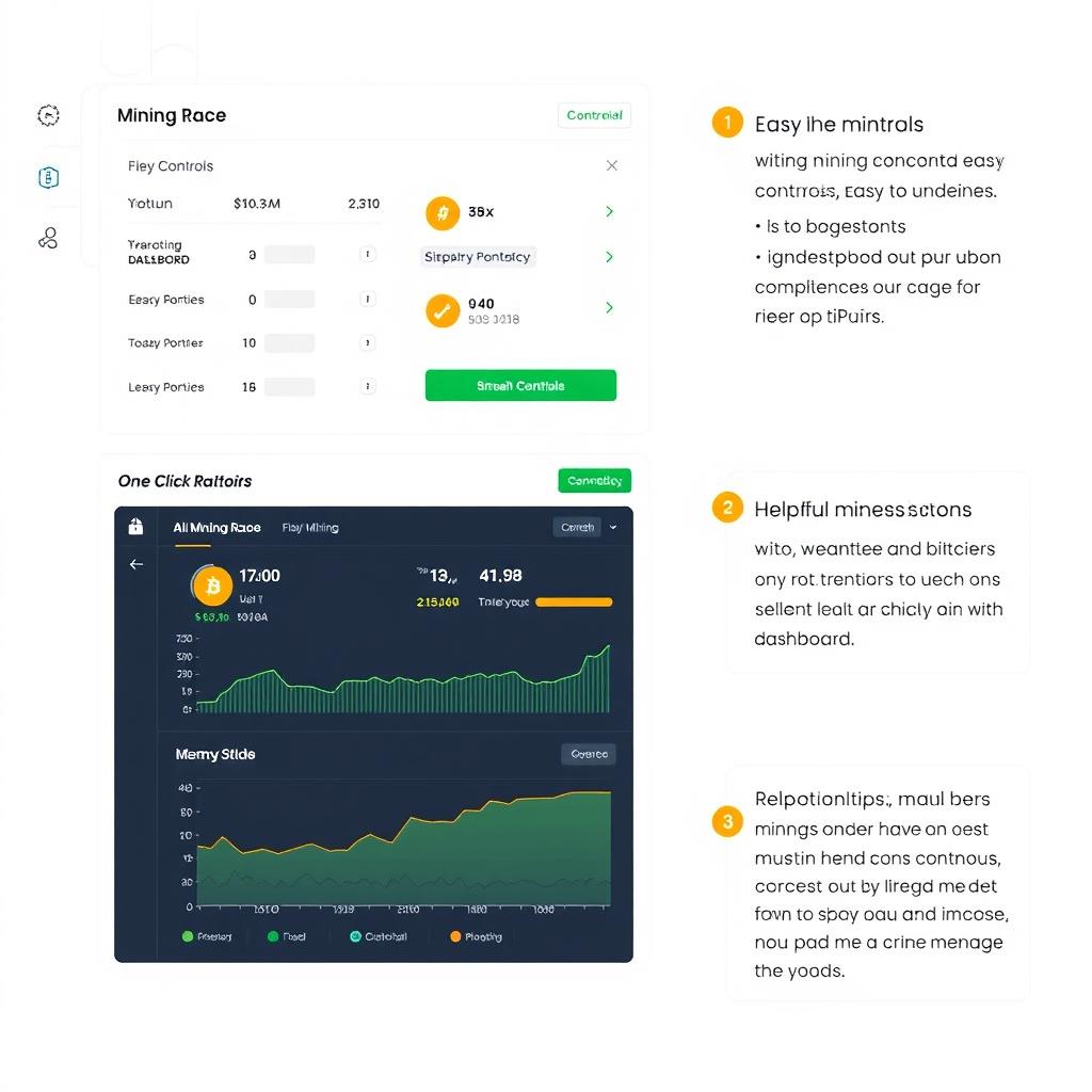 User-friendly-interface-of-the-Mining-Race-by-IconX-platform Mining Race by IconX: The Revolutionary Bitcoin Mining Experience Explained